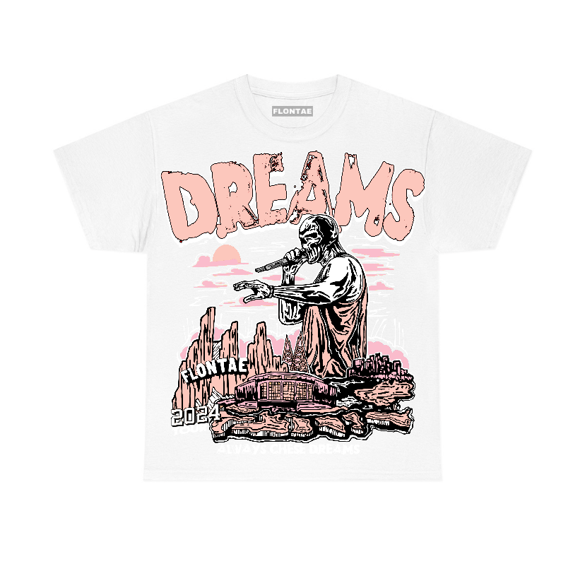 Legend Pink 11s Low Flontae T-Shirt Dreams Graphic