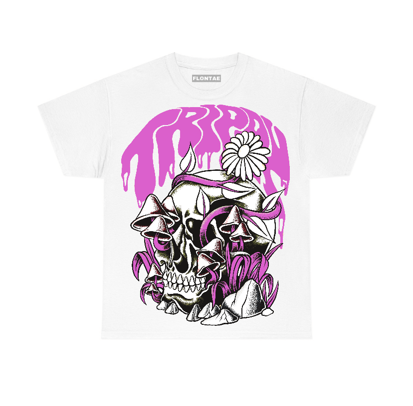 Hyper Violet 4s Flontae T-Shirt Trippin Graphic