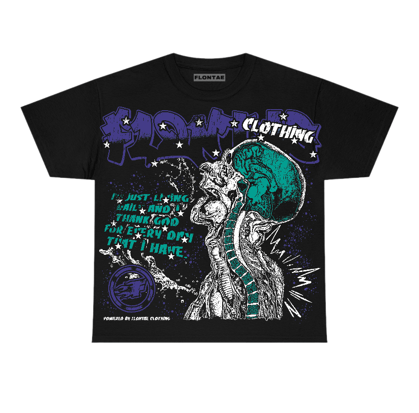 Grape 5s Flontae T-Shirt Not Losing Graphic