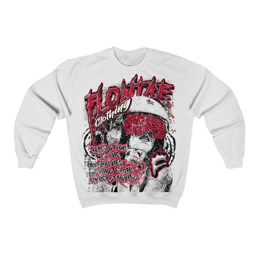 Black Toe Reimagined 1s Flontae Crewneck Sweatshirt Understand Graphic