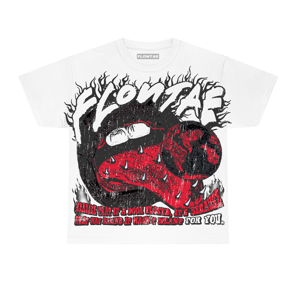 Reverse Infrared 6s Flontae T-Shirt Don't Worry Graphic
