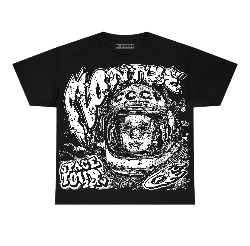 85 Metallic Black 1s Low Flontae T-Shirt Get Around Graphic