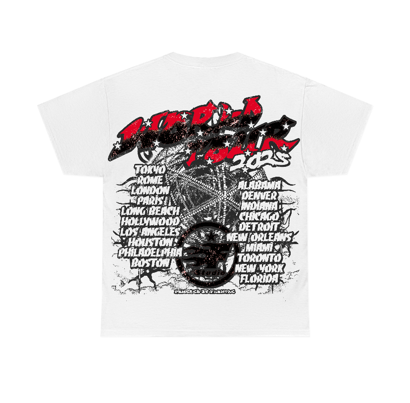 Bred 11s Low Flontae T-Shirt No Victory Graphic