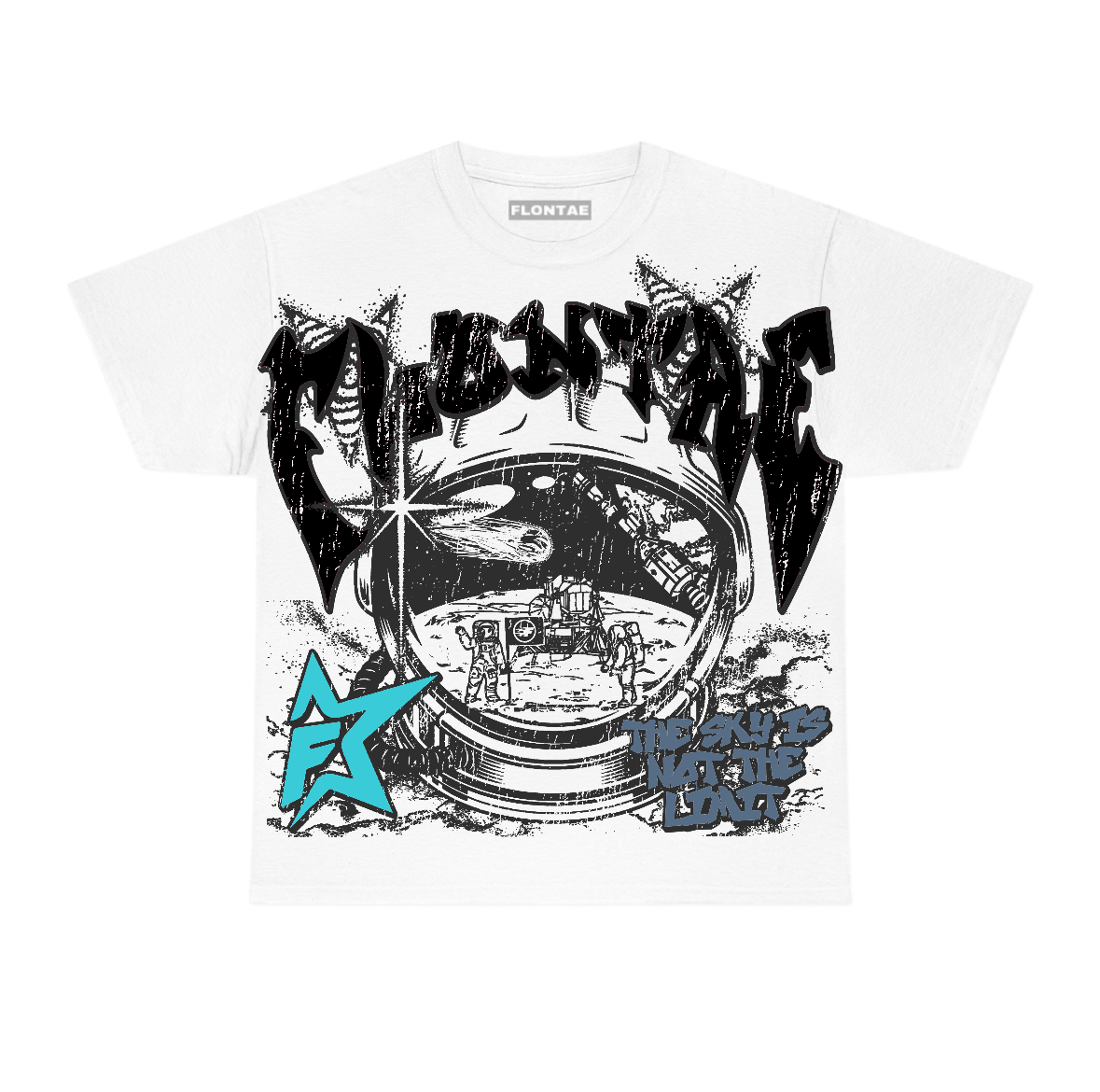 Gamma Blue 11s Flontae T-Shirt Stay Ahead Graphic