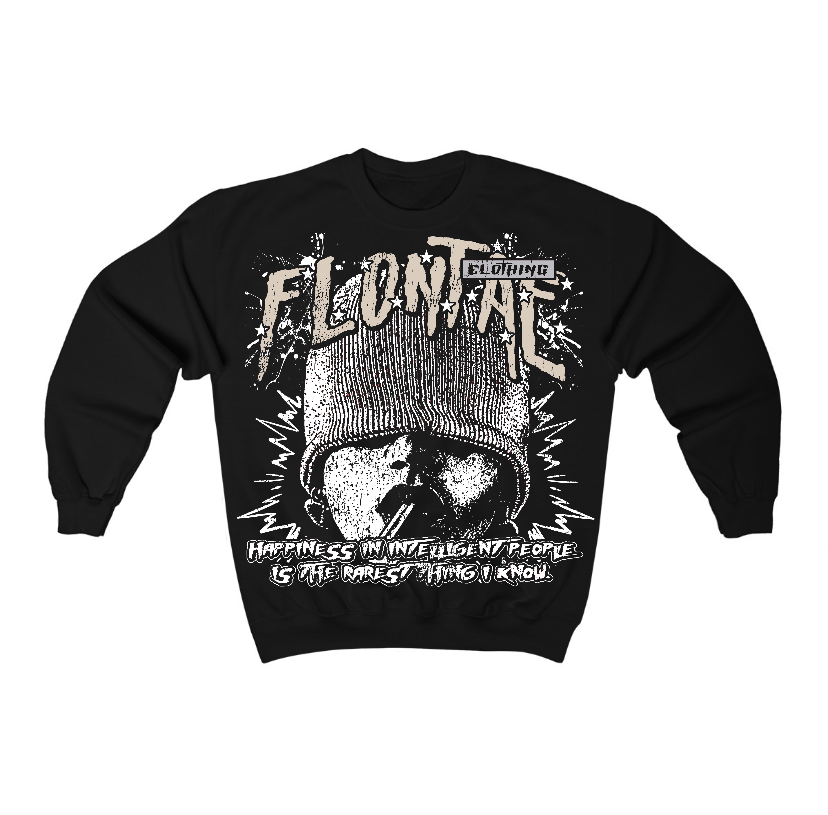 Reverse Metallic 5s Flontae Crewneck Sweatshirt Furious Graphic