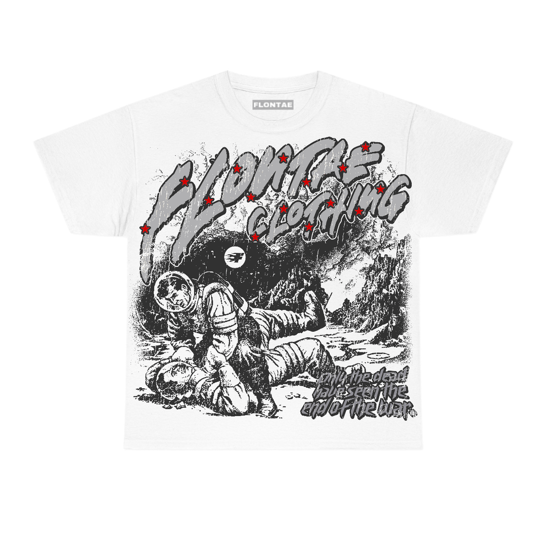 White Cement 4s Flontae T-Shirt My Control Graphic
