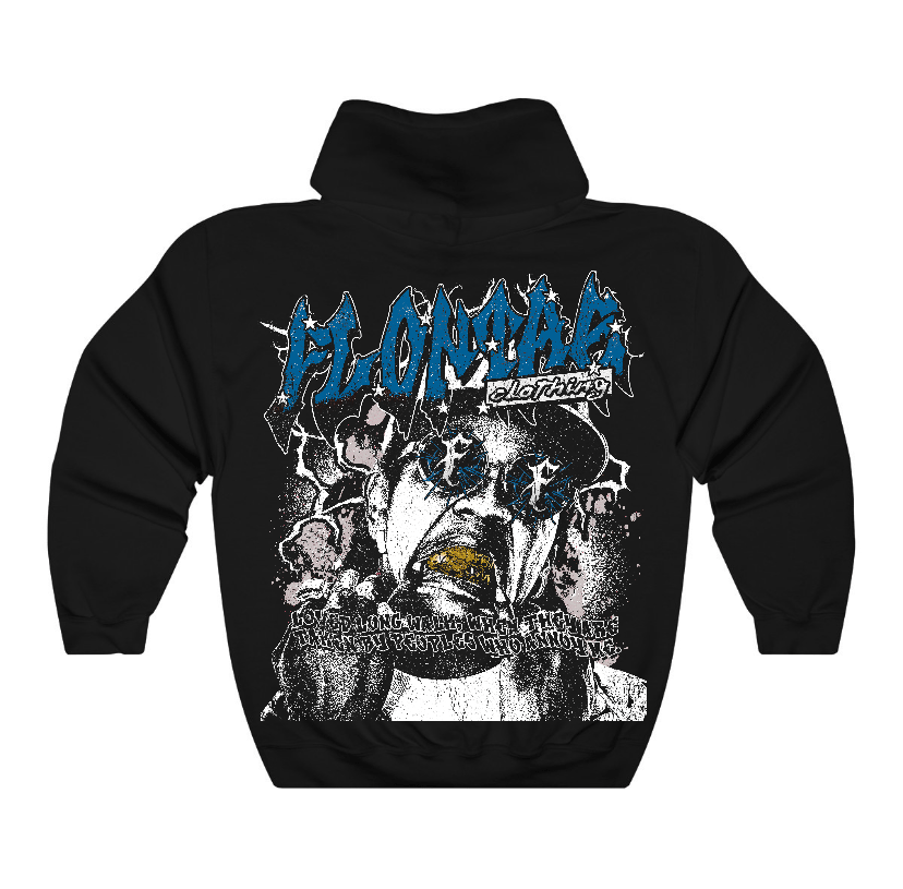 Military Blue 4s Flontae Hoodie Sweatshirt Annoy Graphic