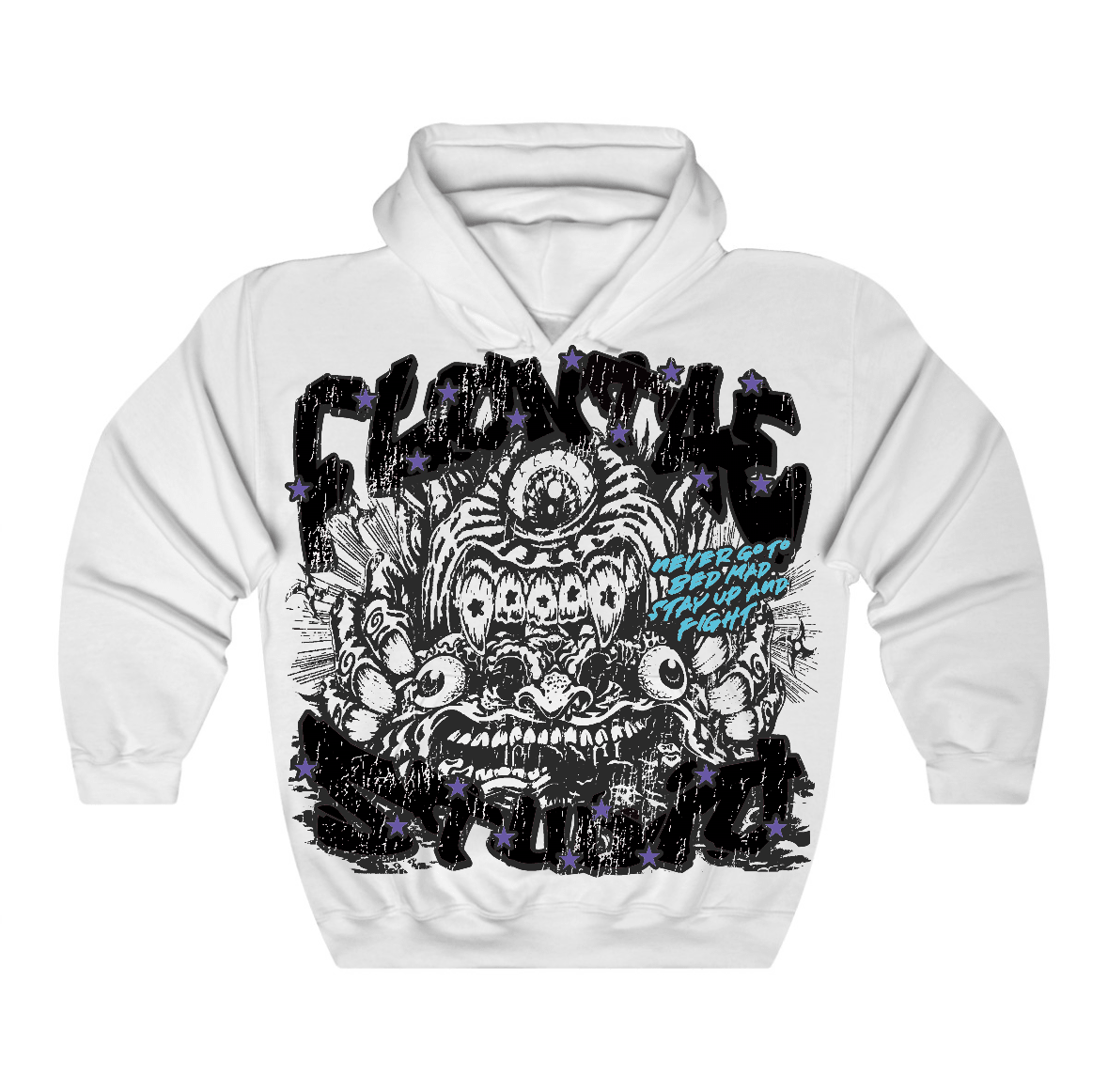 Aqua 8s Flontae Hoodie Seems Fair Graphic