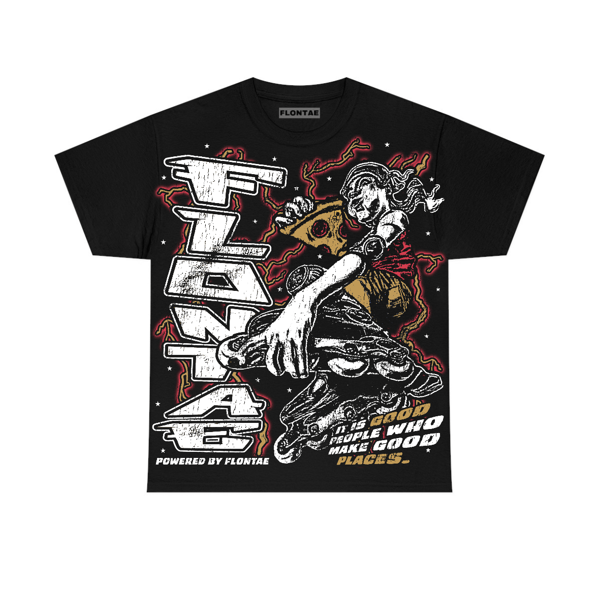 Taxi 12s Flontae T-Shirt Kindness Graphic