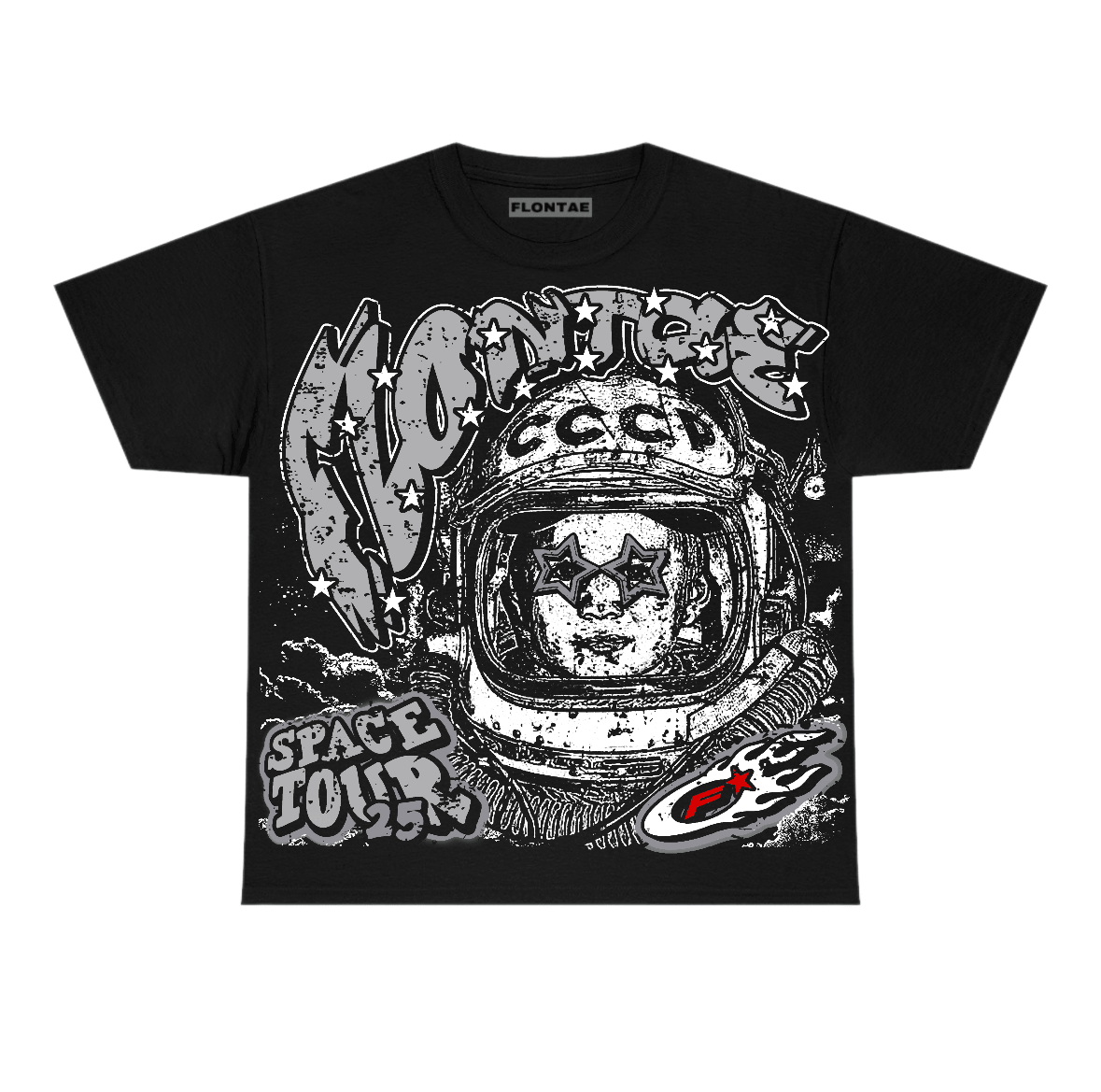 White Cement 4s Flontae T-Shirt Get Around Graphic