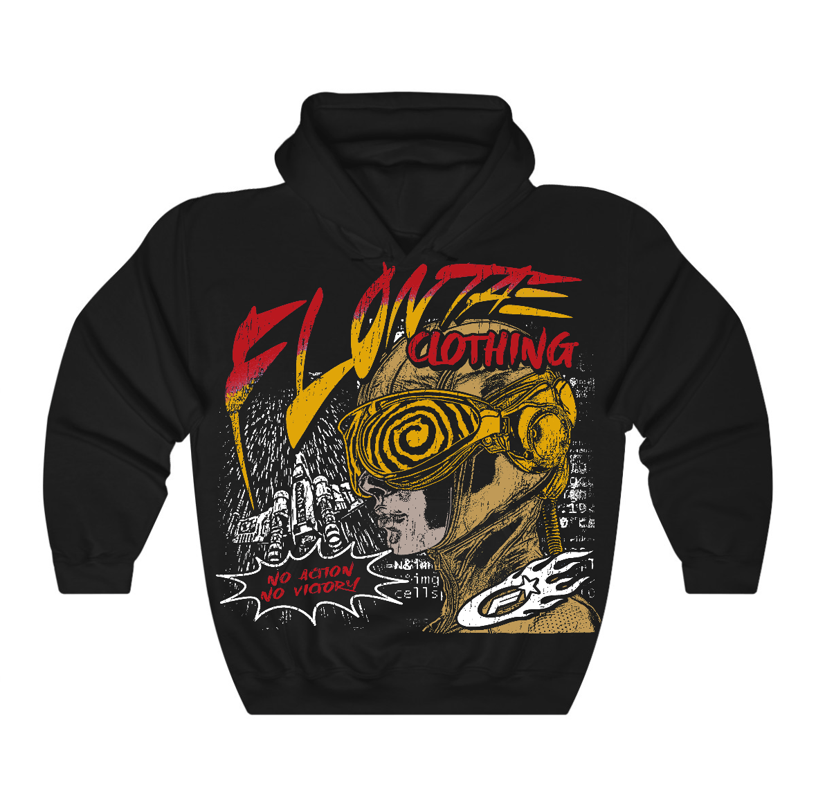 Taxi 12s Flontae Hoodie Justify Graphic