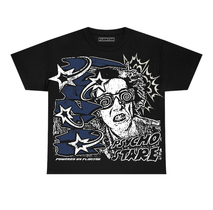 Diffused Blue 3s Flontae T-Shirt Stare Graphic