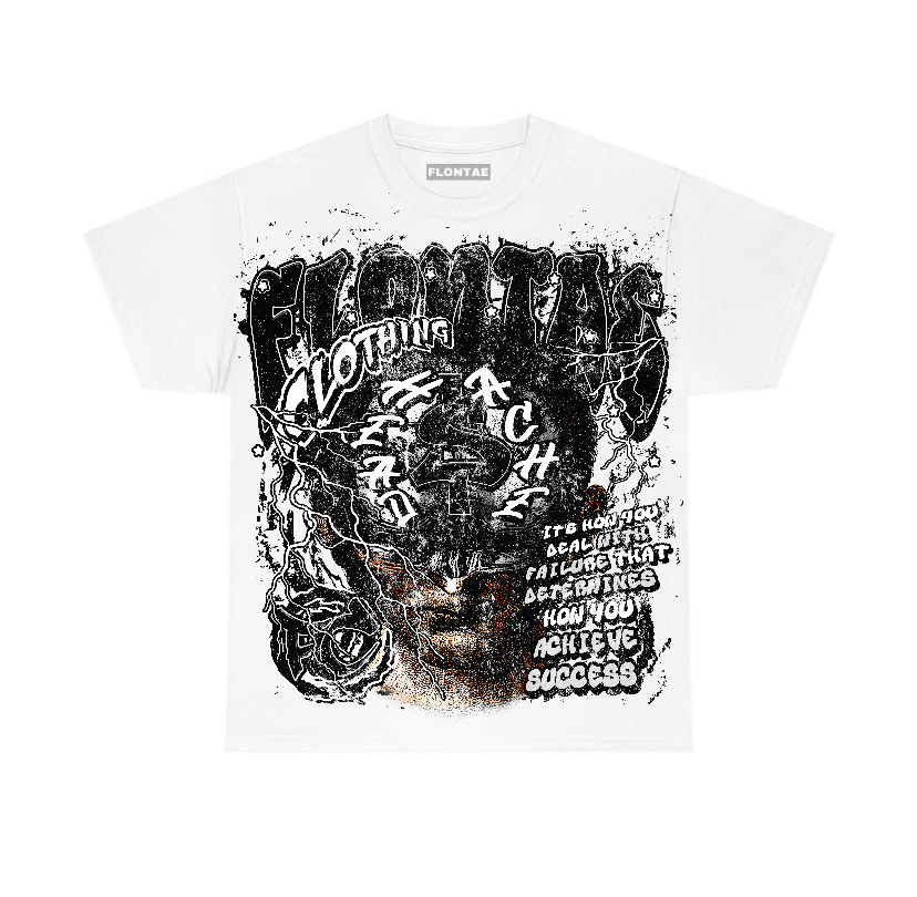 White Thunder 4s Flontae T-Shirt Headstorm Graphic