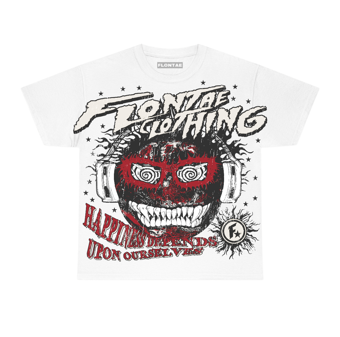 Valentine's Day 4s Flontae T-Shirt Happiness Within Graphic