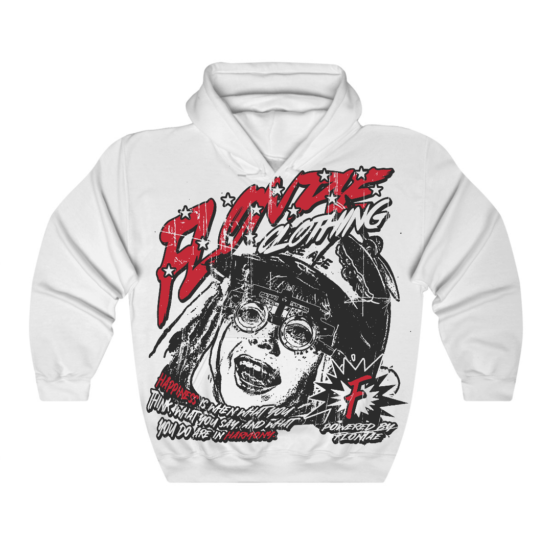 Chicago 1s Low Flontae Hoodie Always Smile Graphic