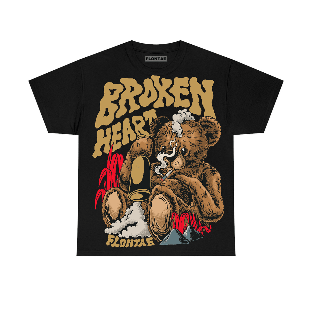 Taxi 12s Flontae T-Shirt Broken Heart Graphic