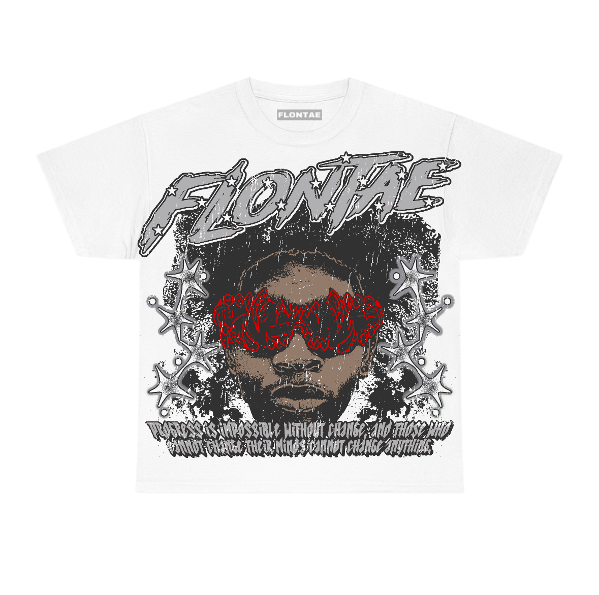 White Cement 4s Flontae T-Shirt Stay Hopeful Graphic