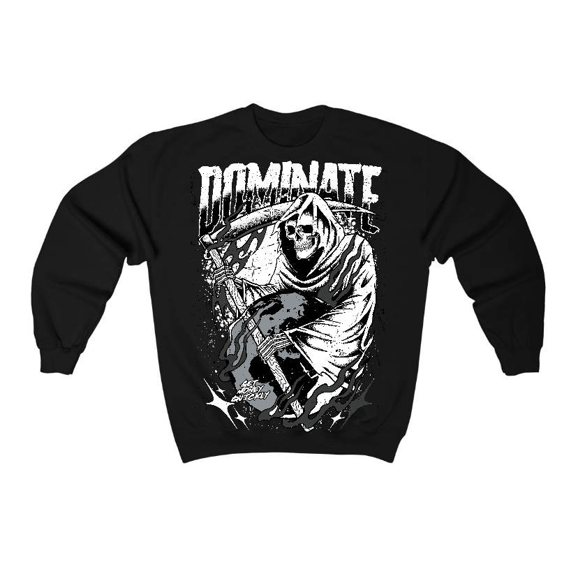Fear 4s Flontae Crewneck Sweatshirt Dominate Graphic