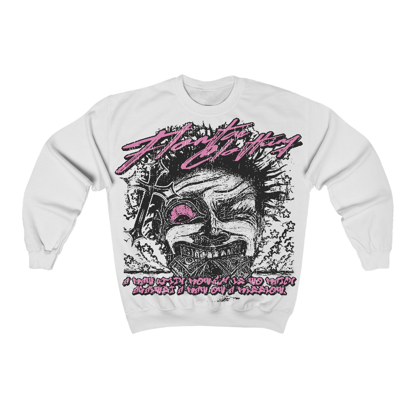 Orchid 4s Flontae Crewneck Sweatshirt Nothing Else Graphic