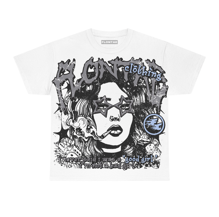 Wolf Grey 5s Flontae T-Shirt Keep Quiet Graphic
