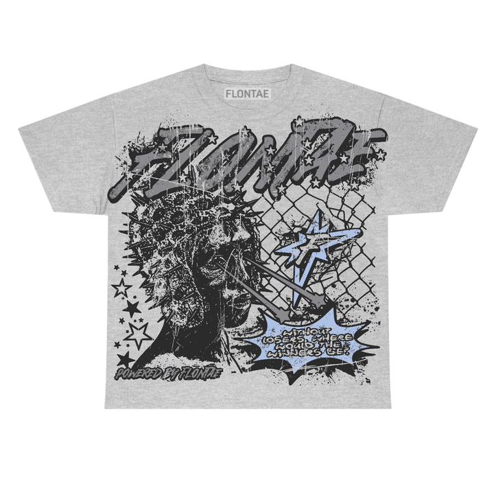 Wolf Grey 5s Flontae T-Shirt Winners Graphic