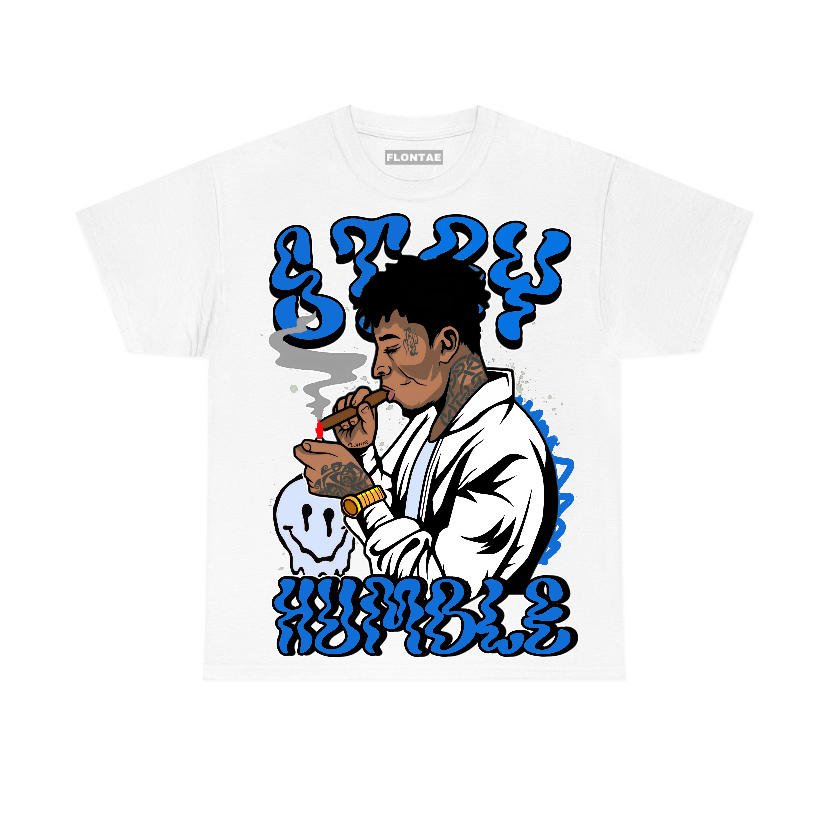 Space Jam 11s Low Flontae T-Shirt Stay Humble Graphic