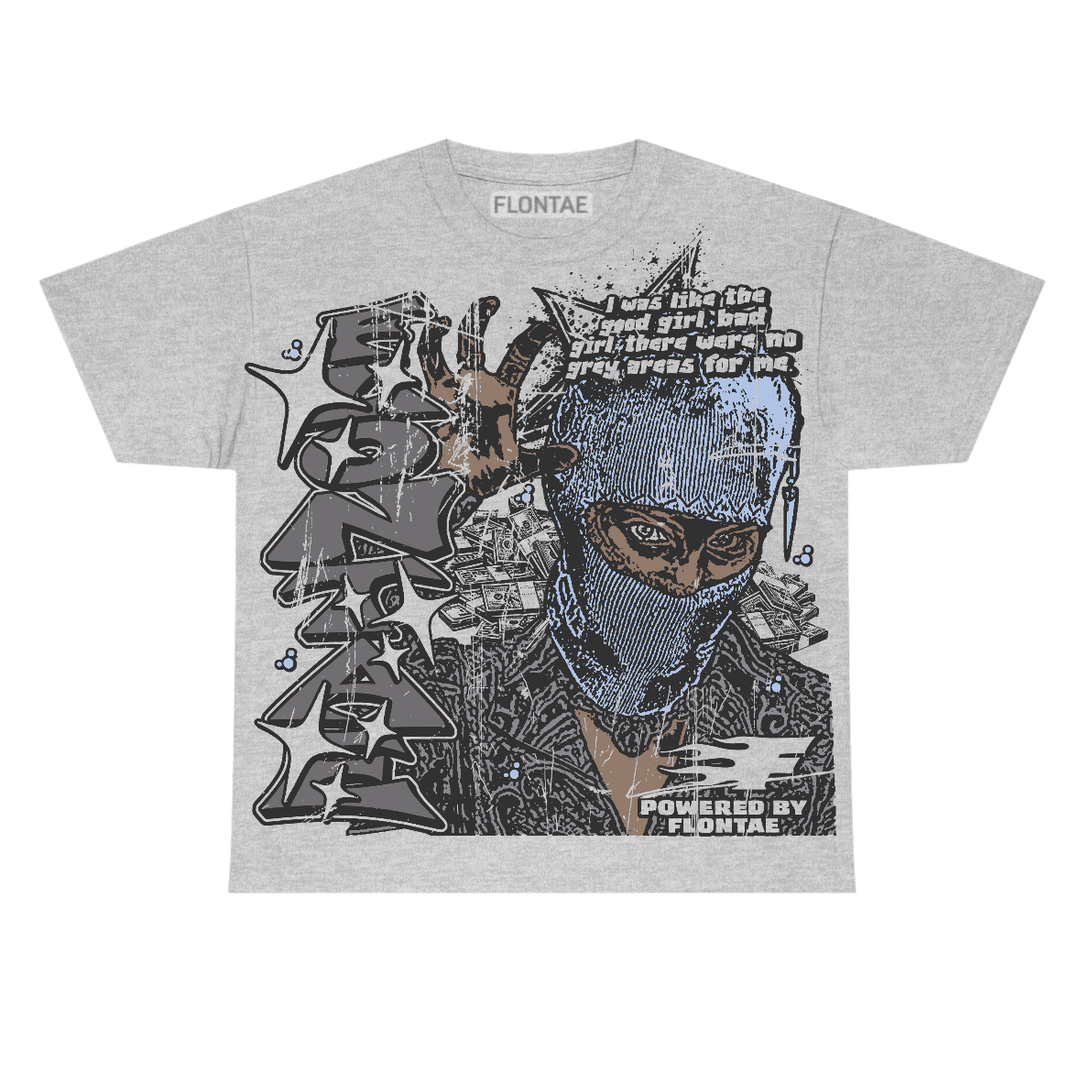 Wolf Grey 5s Flontae T-Shirt Used To This Graphic