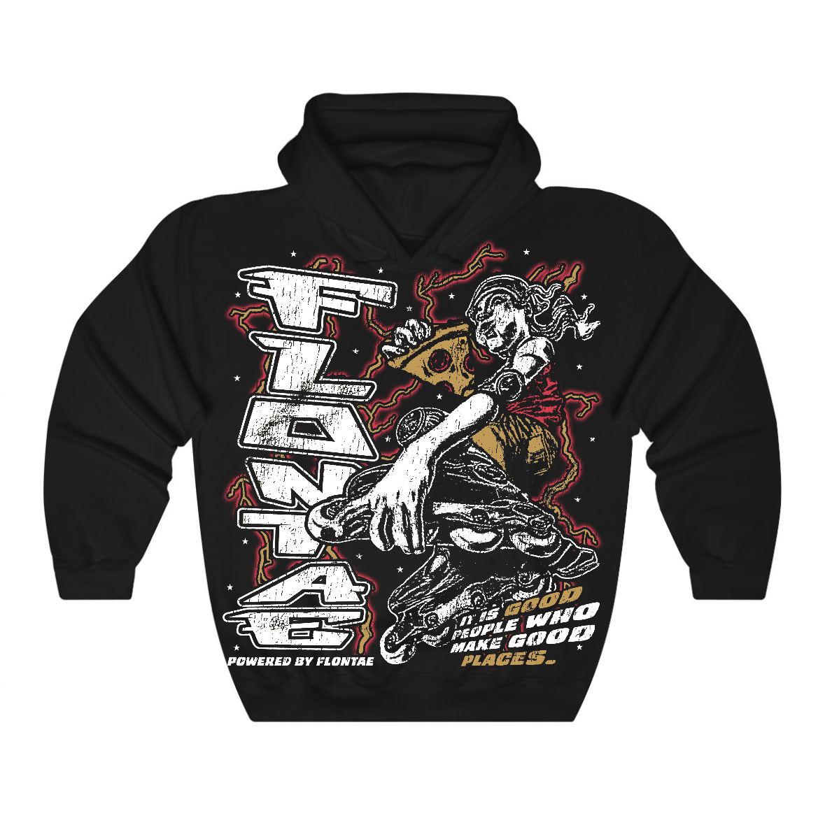 Taxi 12s Flontae Hoodie Kindness Graphic