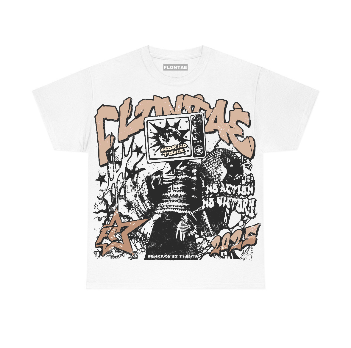 Cozy Girl 4s Flontae T-Shirt No Victory Graphic