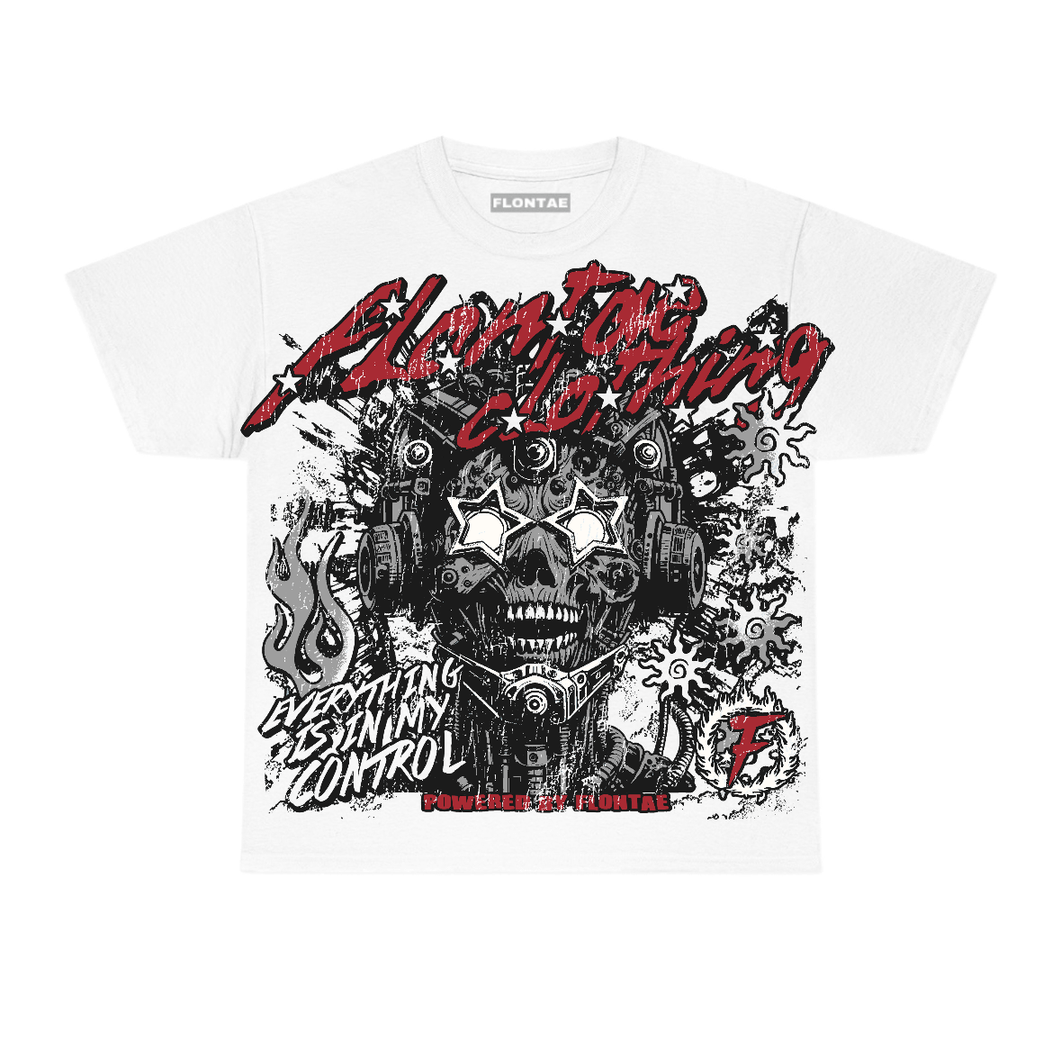 Valentine's Day 4s Flontae T-Shirt My Control Graphic