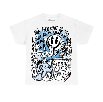 Reverse Oreo 6s Flontae T-Shirt Stay Out Graphic