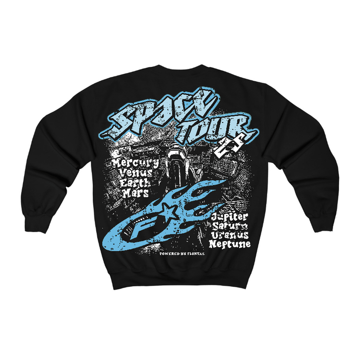 Legend Blue 11s Flontae Crewneck Sweatshirt Get Around Graphic