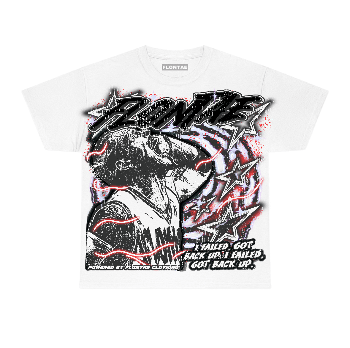 Reverse Infrared 6s Flontae T-Shirt Limitless Destiny Graphic