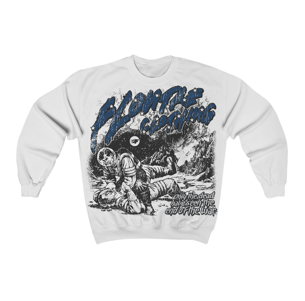 French Blue 12s Flontae Crewneck Sweatshirt I Want To Know Graphic