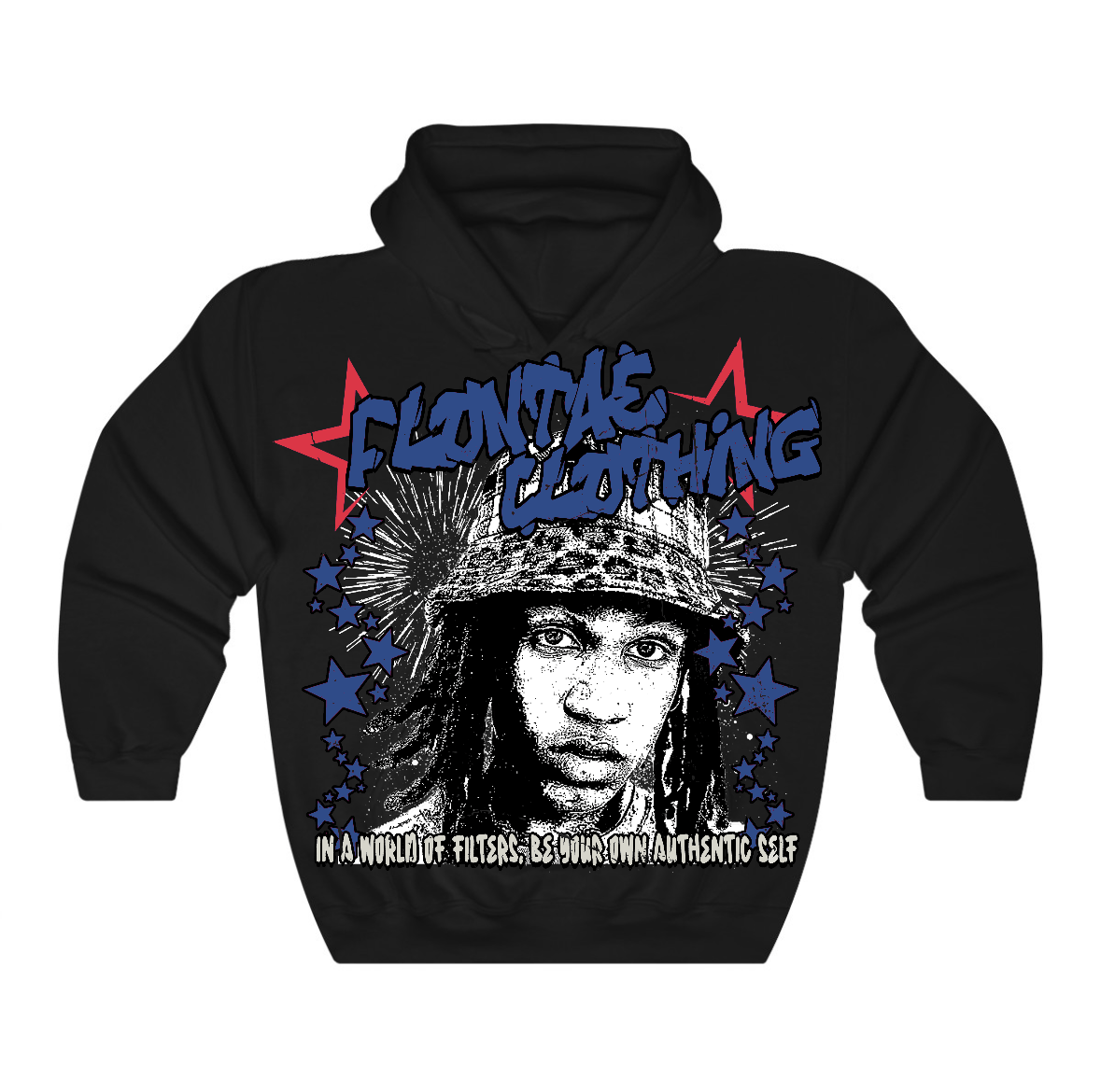 Rare Air 4s Flontae Hoodie Be Yourself Graphic