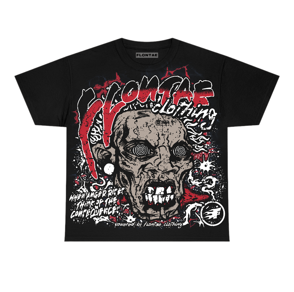 Chicago 1s Low Flontae T-Shirt Consequences Graphic