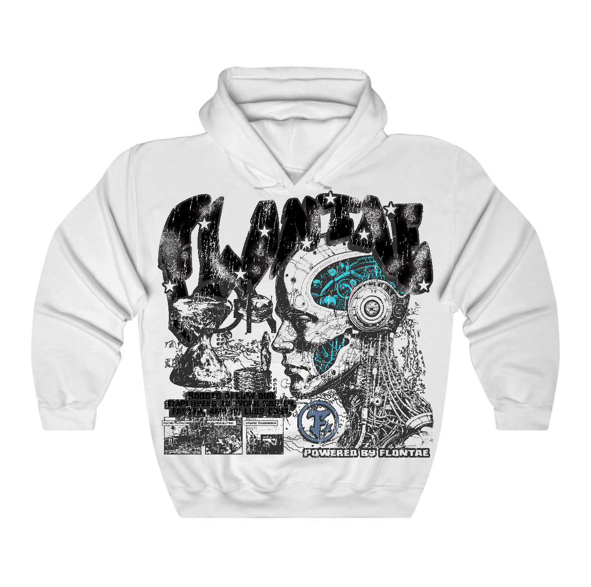 Gamma Blue 11s Flontae Hoodie Smartness Graphic