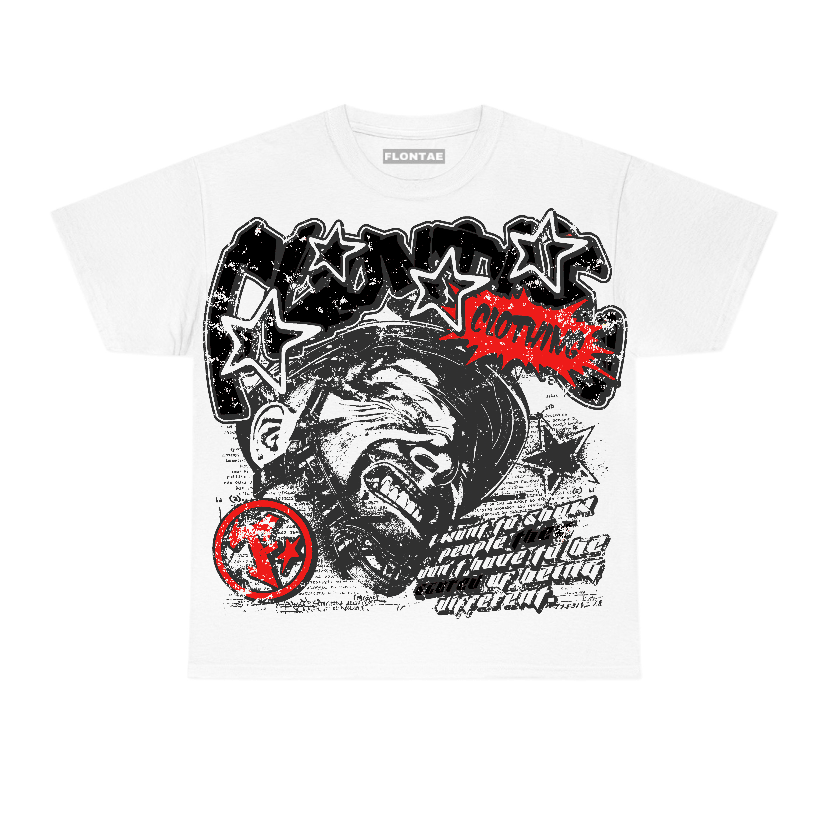 Military Blue 4s Flontae T-Shirt Intelligence Graphic