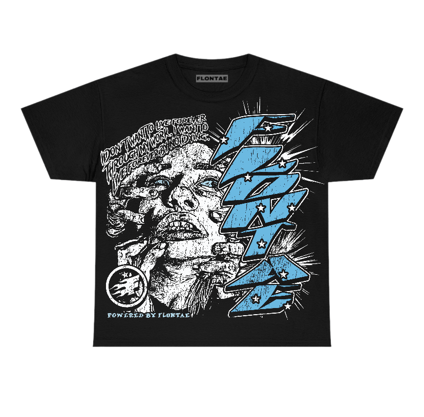 Legend Blue 11s Flontae T-Shirt Forever Graphic