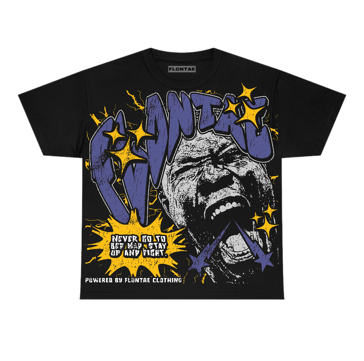 Lakeshow 4s Flontae T-Shirt Never Quit Graphic