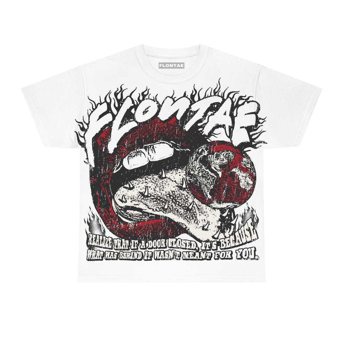 Valentine's Day 4s Flontae T-Shirt Don't Worry Graphic