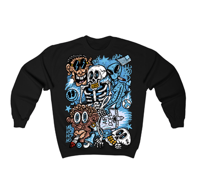 Legend Blue 11s Flontae Sweatshirt Friends Graphic