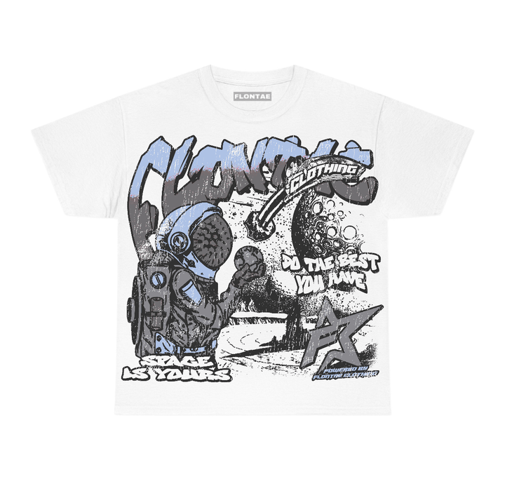 Wolf Grey 5s Flontae T-Shirt Space Is Yours Graphic