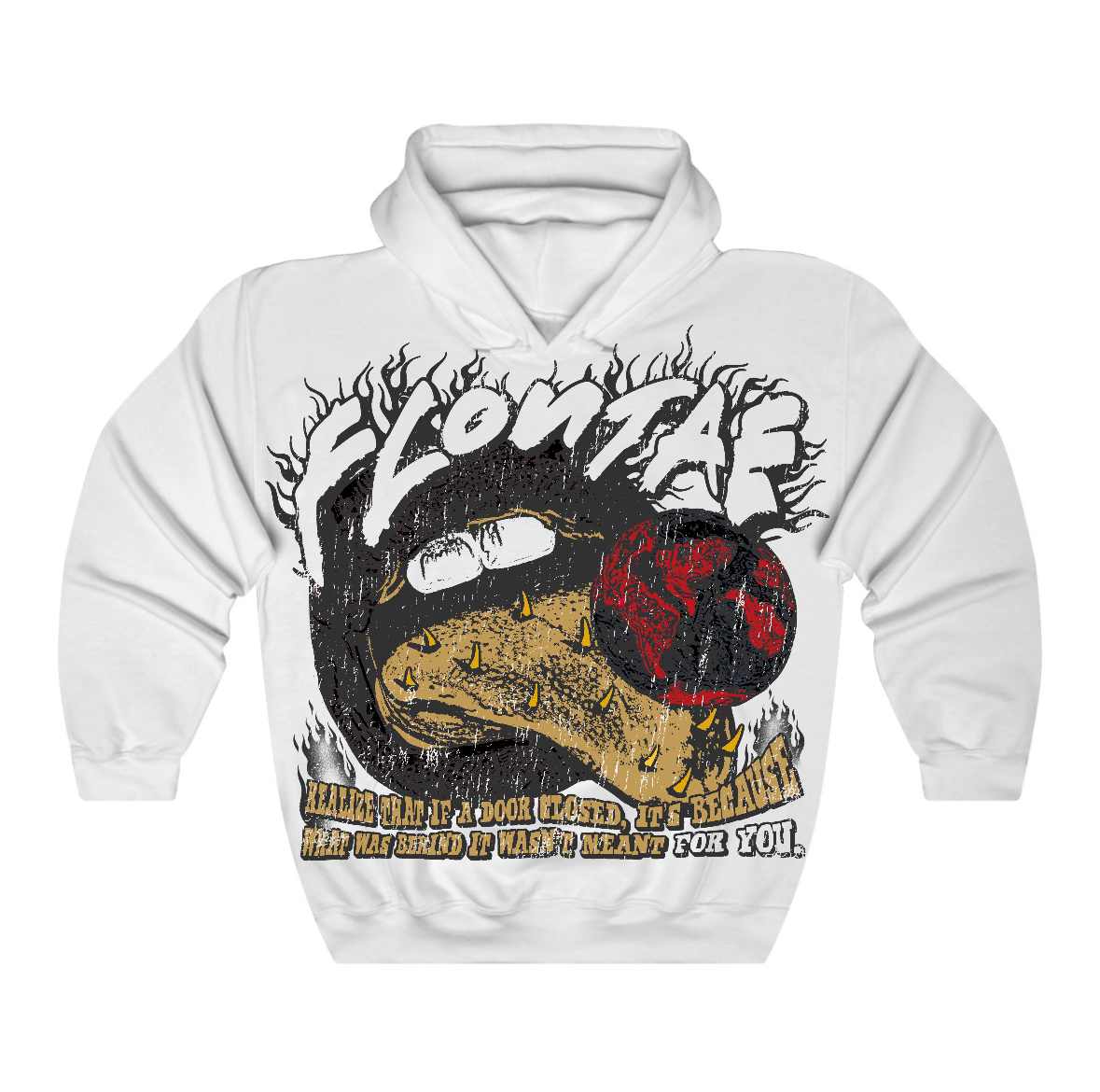 Taxi 12s Flontae Hoodie Don't Worry Graphic