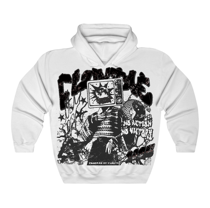 Black Cat 4s Flontae Hoodie No Victory Graphic