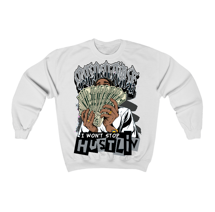 Fear 4s Flontae Sweatshirt Hustlin Graphic