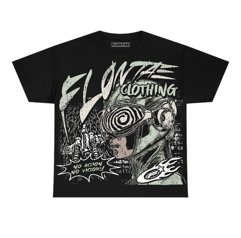 Seafoam 4s Flontae T-Shirt Justify Graphic