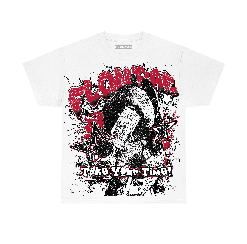 Black Toe Reimagined 1s Flontae T-Shirt Be Patient Graphic