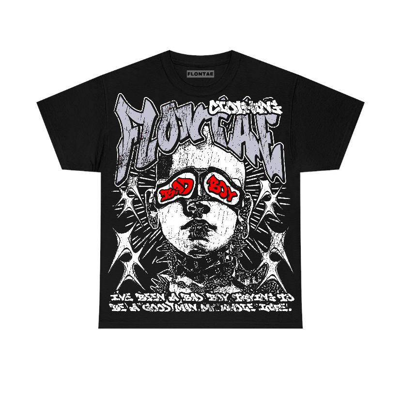 Black Cement 3s Flontae T-Shirt Be Good Graphic