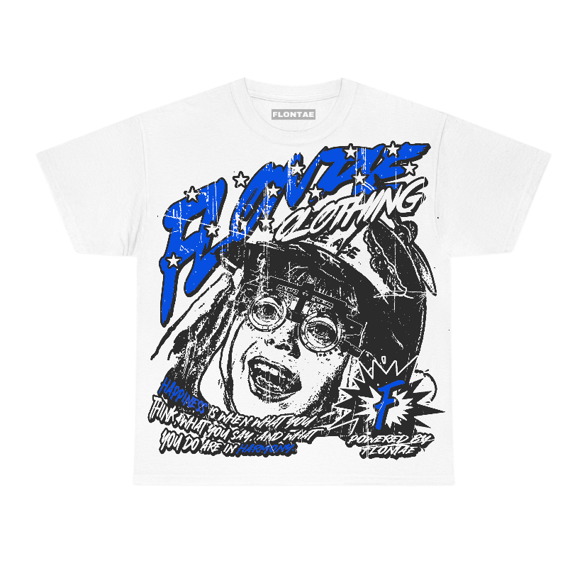 Game Royal 1s Low Flontae T-Shirt Always Smile Graphic